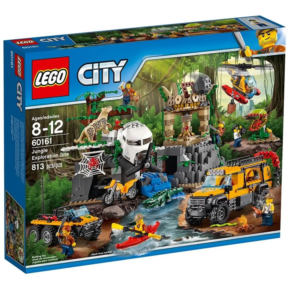 LEGO City 60161 Jungle Exploration Site Retired Set – All Bags Sealed Complete